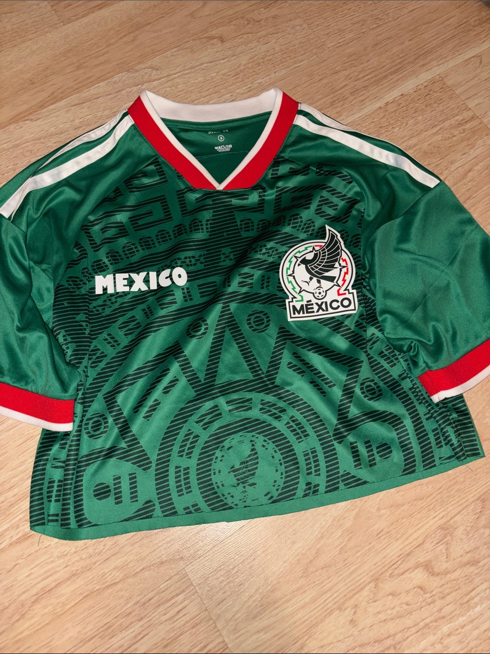Mexico crop top for women size S